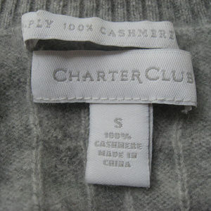 Charter Club Sweaters - Charter Club 100% Cashmere Gray Sweater Small Charter Club Sweaters - Charter Club 100% Cashmere Gray Sweater Small